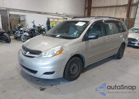 2009 Toyota Sienna Ce z USA, uszkodzony, nr VIN 5TDZK23C39S242858